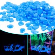 Glowing Rocks, 280PCS Glow in The Dark Pebbles for Outdoor Decor, Garden Lawn, Fish Tank, Plant Pots, Aquarium, Walkway, Driveway, Luminous Pebbles Powered by Light or Solar-Recharge Repeatedly